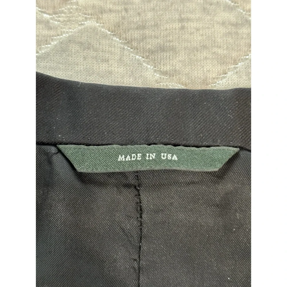 Brooks Brothers Blazer Mens 48 R Black Loro‎ Piana Super 120s Wool Suit Jacket